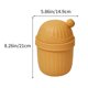 thumbnail image 3 of Bote de basura pequeño, mesa de café con tapa mecedora de escritorio, canasta de mesa de hogar, mini bote de basura, 8.26x5.86x4.72 pulgadas Pequeño contenedor de basura de escritorio para el hogar, 3 of 6