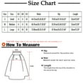 thumbnail image 3 of Women Mid Waisted Jean Skirts Fashion Iron Chain Skirt Casual Ruffle Dress, 3 of 6