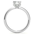 thumbnail image 3 of Solitaire Brilliance 2.5CT Radiant Cut Lab Grown Diamond Engagement Solitaire Ring 10K White Gold, Ring Size 6, 3 of 5