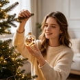 thumbnail image 6 of suore Christmas Decor, Glowing Christmas Story Ornament, 3.1In Mini Holiday Scene in Christmas Balls with Lights, Xmas Tree Ornaments for Mantel Outdoor Indoor Holiday Decoration & Gift, 6 of 8
