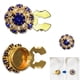 thumbnail image 1 of Fundas y broches de botones con pedrería | Botones de cristal desmontables para blusas, trajes y moda DIY, 1 of 1