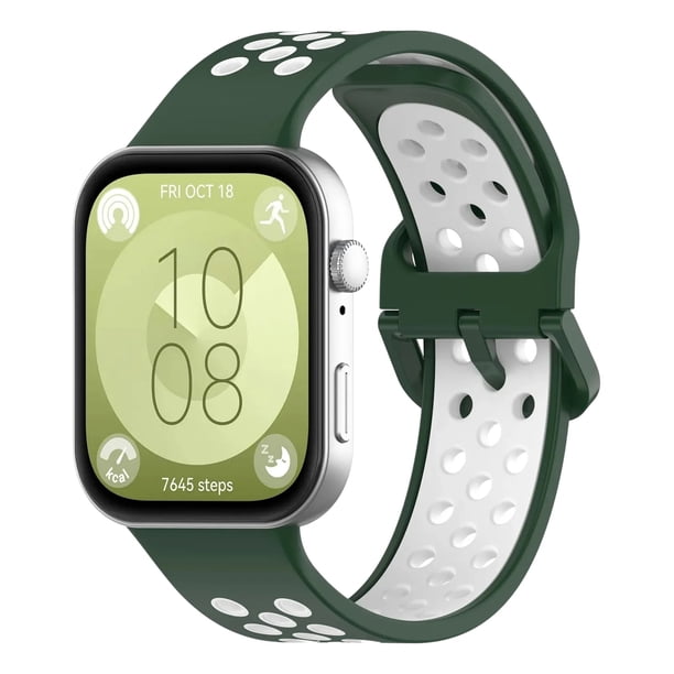 Correa Deportiva para Huawei Watch Fit 3 y 4, Silicona Transpirable