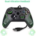 thumbnail image 4 of DAMAIE Xbox One Wired Controller, Wired Xbox One Gaming Controller USB Gamepad Joypad Controller with Dual-Vibration for Xbox One/S/X/PC with Windows 7/8/10 (Black), 4 of 5