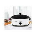 thumbnail image 3 of Nesco 6 Qt. Electric Countertop Slow Cook Roaster Oven Porcelain Cookwell, Ivory, 3 of 3