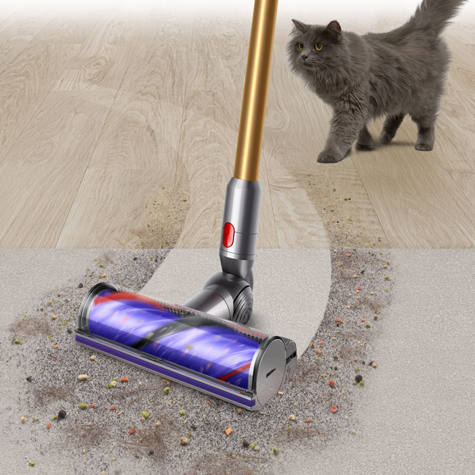 Dyson V12 Detect Slim Absolute Cordless Vacuum Cleaner | Gold | New - image 5 of 7