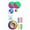 Type 5, variant on Casewin Dart Toys for Kids, Double Sided Safe Dart Board for Kids with 16 Sticky Balls and 28.7 Inches Dartboard, Best Outdoor Indoor Sports Family Party Toys Game Gifts for Boys Girls Chil