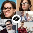 thumbnail image 5 of RUseeN Eyeglass Nose Pads, 3.2mm Thickness Adhesive Anti Slip Glasses Nose Grips with Air Bag for Sunglasses Eyeglasses Reading Glasses (20 Pairs, Black), 5 of 7
