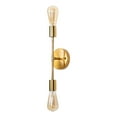 thumbnail image 2 of Lámpara de Pared de Doble Cabezal, Horizontal, Vertical, Moderno, Simple, Accesorio de Iluminación, Fácil Instalación para Cocina, , Rest dorado Salvador Dali Apliques de pared, 2 of 9