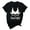Black, variant on Being Good is Overrated, Halloween Shirts for Women & Men, Disney Villains T-Shirt, Maleficent Graphic Tee - Athletic Heather