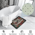 thumbnail image 3 of Christmas Indoor Rug Outdoor Carpet Door Rug Polyester Non-Slip Machine Washable Bath Mats, 3 of 6