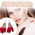 thumbnail image 3 of Pendientes de borla de flores colgantes Minnieouse Multicolor 1 par, 3 of 6