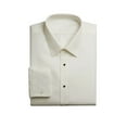 thumbnail image 4 of "Como" Ivory Laydown Tuxedo Classic Fit Shirt, 4 of 5