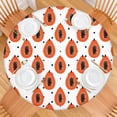 thumbnail image 2 of Round Picnic Table Cloth 100% Waterproof & Oil Proof, Elastic Fitted Table Cover for 36"-44" Round Tables, for Dining, Camping, Outdoor, 2 of 6