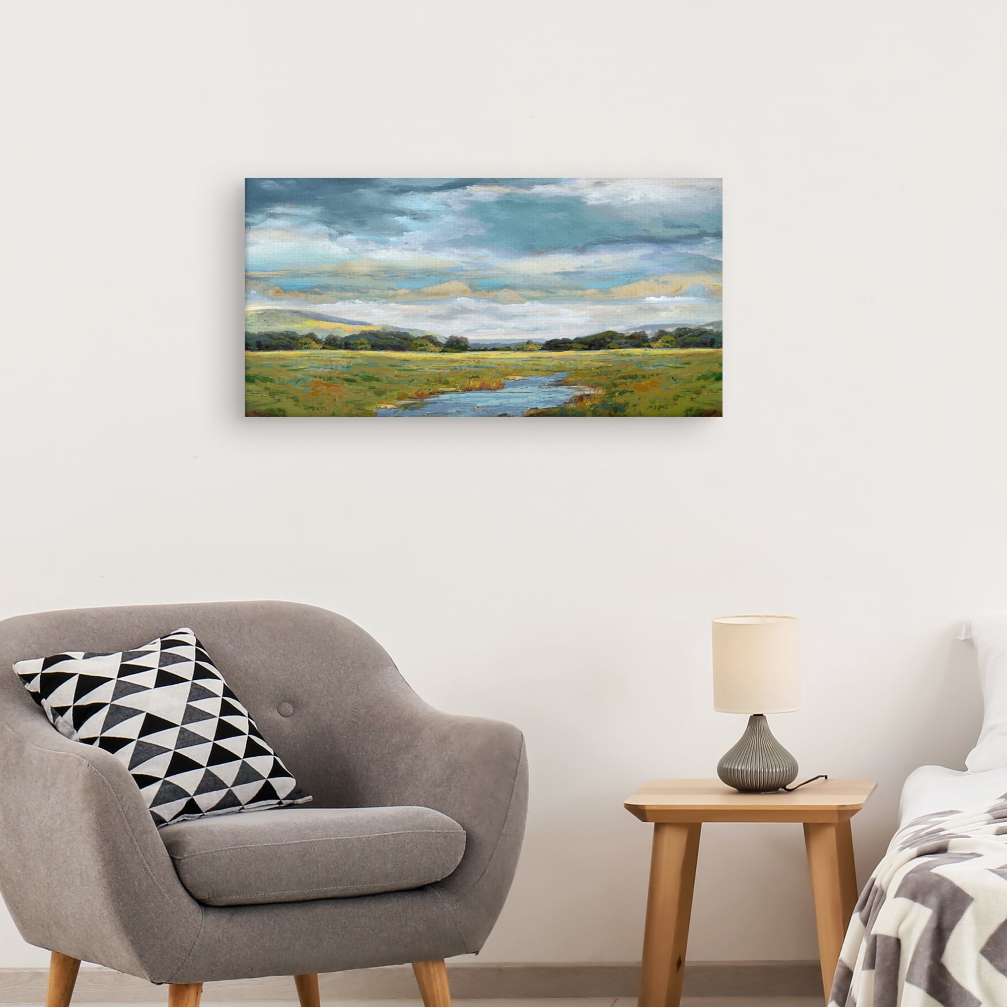Itchen by Paul Duncan Landscape Canvas Art