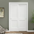 thumbnail image 2 of 48" x 80" Sliding Pocket Interior Door 2-Paneled Hollow Core Closet Door, 2 of 6