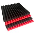 thumbnail image 4 of Paneles de pared de absorción de sonido Acoustic Wedge Studio Foam, 4 of 7