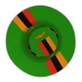 thumbnail image 2 of Unisex Flag Of Zambia Bucket Hat Fisherman Cap Reversible Travel Sunhat With Reflective Stripe, 2 of 7