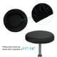 thumbnail image 3 of Cubierta de taburete de bar Uxcell de 9.5", paquete de 3, funda de cojín para taburete de 11"-16", negro, 3 of 7