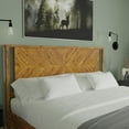 Christiana King Size Headboard, Rustic, Solid Wood Wooden Bed Frame, Bright Rustic - Walmart.com