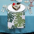 thumbnail image 4 of Nawy Palm Leaves Cloth Napkins - Reusable Machine Washable Fabric for Events & Home Decor 6 PCS, 4 of 7