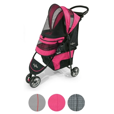 UPC: 0854907004049 | Gen7Pets Regal Pet Stroller  for Dogs  Raspberry Sorbet