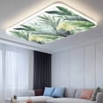 thumbnail image 2 of Tropical Plants Magnetic Fluorescent Light Covers for Ceiling Lights 2x4 Feet, Country Summer Green Palm Leaves Office Classroom Kitchen Drop Ceiling Light Covers Lighting Filters Shade Panel 2 Packs, 2 of 9