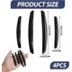 thumbnail image 2 of Car Door Protector, 4 Pcs Door Edge Protectors Anti-collision Strip, Door Edge Protection Strip, Can Be Used In Various Cars (black), 2 of 5