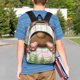 thumbnail image 4 of Easygdp Brown Bunny Mochila Ligera de 15 Pulgadas para Estudiantes, Mochila Cómoda para la Escuela y Viajes, Correas Ajustables, 4 of 6