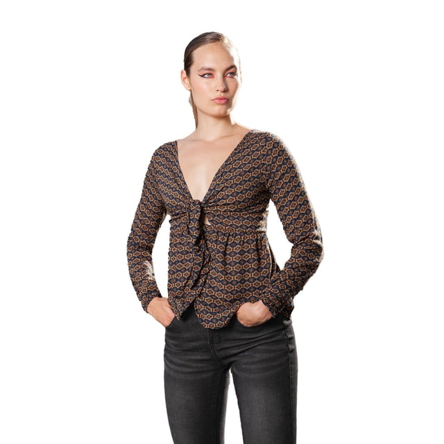 Blusa estampada André Badi TALISA blanco Chica