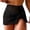 Black, variant on UJNDER Swim Bottoms for Women Ruffle Trim Mesh Beach Cover up Skirt Drawstring Wrap for Swimwear Sheer Overlay High Waisted Bikini Bottoms Black XXXXL