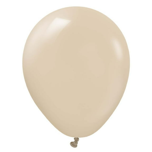 5 inch Kalisan Standard Hazelnut Latex Balloons (100 Pack) - Party Supplies Decorations
