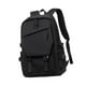thumbnail image 3 of Mochila elegante para estudiantes de secundaria, mochila para portátil, bolso para uso diario, para niñas y niños en la escuela. Negro, 3 of 8
