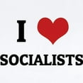 thumbnail image 2 of CafePress - I Love Socialists Infant Creeper - Baby Light Bodysuit, Size Newborn - 24 Months, 2 of 4