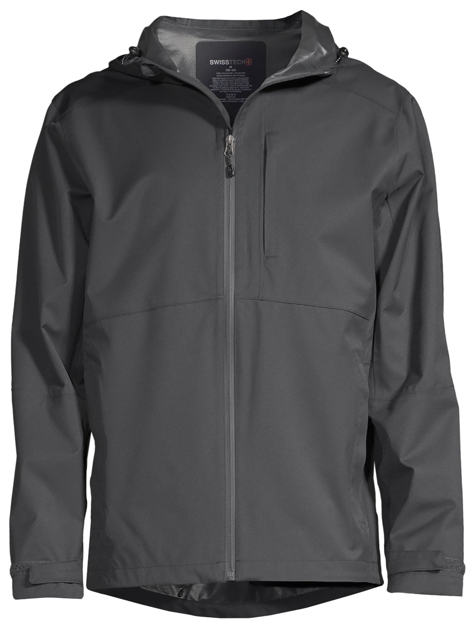 SwissTech Men's Rain Shell Jacket, up 