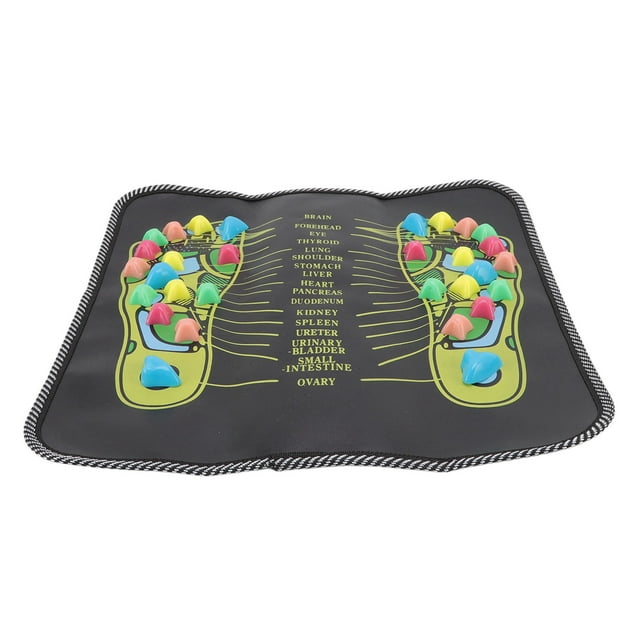 Ccdes Foot Massage Mat, Fine Stitching Reflexology Walk Stone Mat For Foot Massage