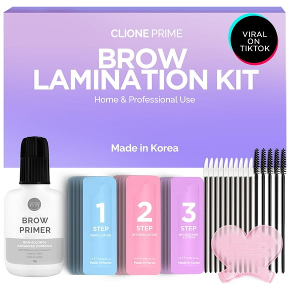 Kit de laminación de cejas CLIONE PRIME - Laminación de cejas para uso doméstico