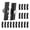 20PCS, variant on Chain Link Fence Sign Mounts Brackets 20PCS Hardware Fasteners