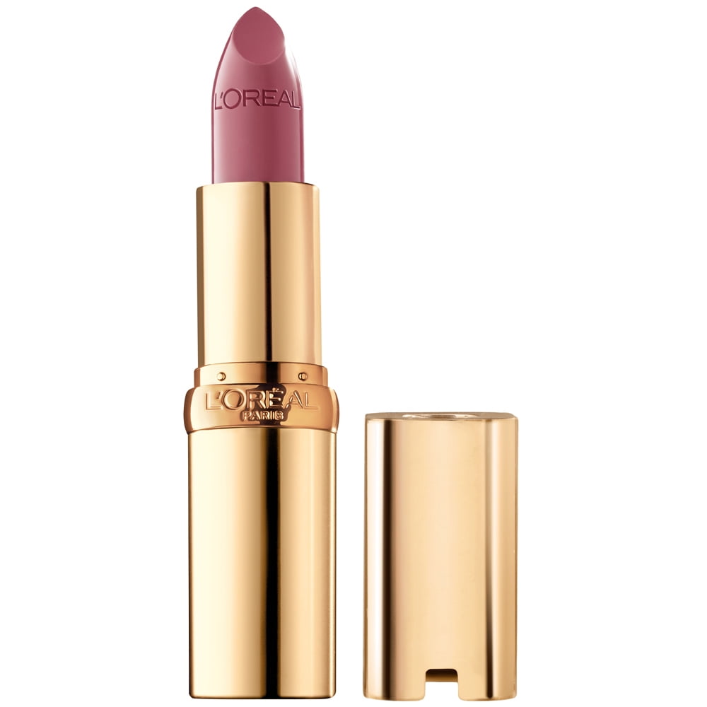 L'Oreal Paris Colour Riche Original Satin Lipstick for Moisturized Lips, Saucy Mauve, 0.13 fl. oz.