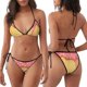 thumbnail image 3 of Fotbe Ice Cream Traje de Baño para Mujer de Dos Piezas – Bikini Sexy de Tirantes Tipo Halter con Diseño Triangular, 3 of 6