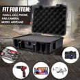 thumbnail image 3 of Plastic Safety Equipment Case Waterproof Hard Carry Tool Box Shockproof Storage Box with Sponge for Tools Camera, 3 of 10