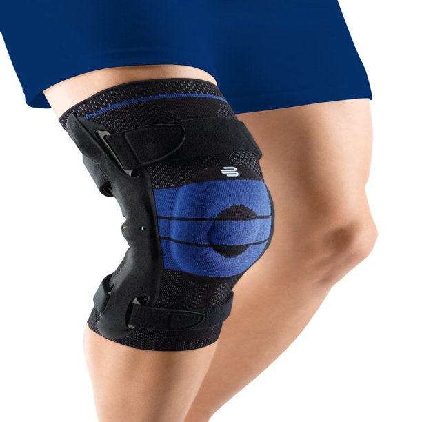 Bauerfeind Unisex GenuTrain S Pro Knee Braces Black 4 Right