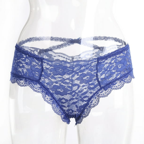 Qertyioot Sexy Women Temptation Transparent Underwear Lace 