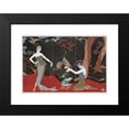 thumbnail image 2 of George Barbier 14x11 Black Modern Framed Museum Art Print Titled - The Taste of the Lacquer (1920), 2 of 5