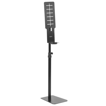 VIVO Black Height Adjustable Hand Sanitation Stand