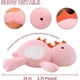 thumbnail image 2 of Weighted Dinosaur Plush, 24" 3.5 lbs Stuffed Weighted Plush Animal Dino Throws Pillow, 2 of 4