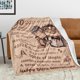 thumbnail image 2 of LHSHID 50th Anniversary Blanket Gifts Gift for 50th Wedding Anniversary Golden 50 Years of Marriage Blanket 50th Wedding for Her Wife Husband Couple Dad Mom Parents 60"x80", 2 of 7