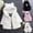 Beige, variant on FAIWAD Toddler Girls Winter Fleece Plush Coat Kids Hooded Fuzzy Thicken Warm Outwear Jackets