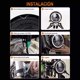 thumbnail image 3 of Conjunto De Faros LED Para Motocicleta, Faro LED Redondo, Carcasa De Aluminio, Impermeable, Alto Brillo, Universal, Baja Potencia Para Motocicleta, 3 of 7