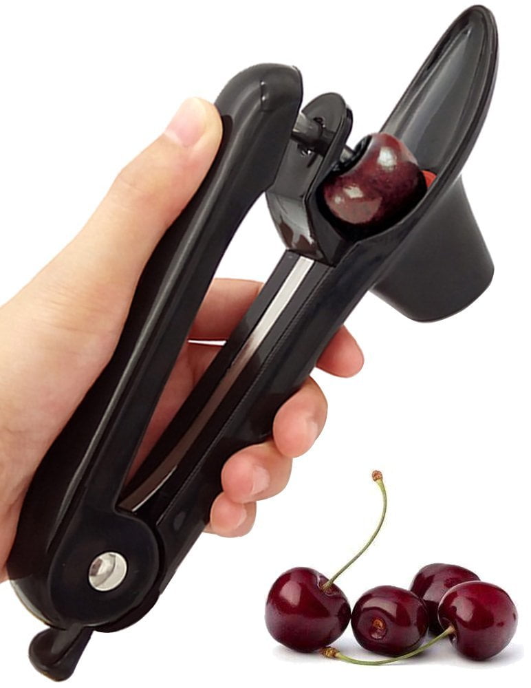 Ufamiluk Easy to Remove Cherry Stone Cherry Pitter Tool green Cherry Pitter Easy to Clean and Comfortable Handle Portable Cherry Pitter Remover Durable and Stable Olive Pitter Tool 
