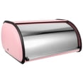 thumbnail image 4 of Metal Bread Box Bread Bin Kitchen Storage Container Breads Snack Storage Container, 4 of 6